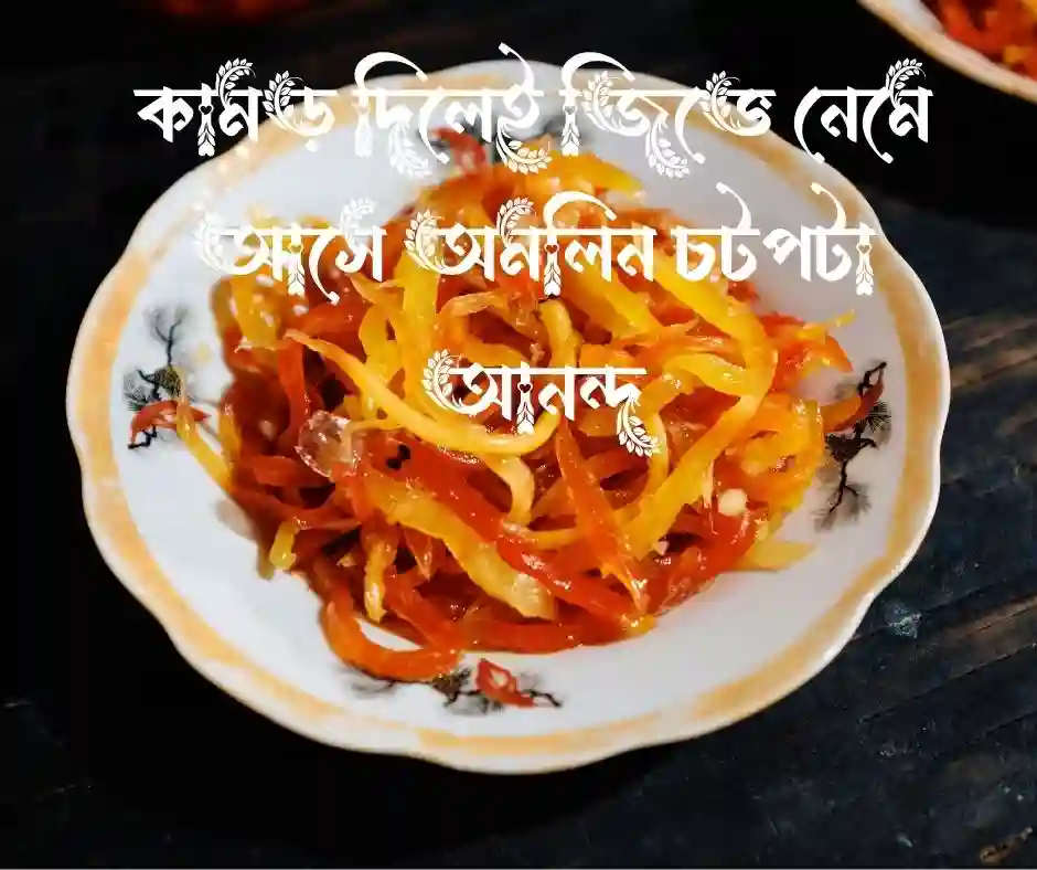 চালতার আচার নিয়ে ক্যাপশন