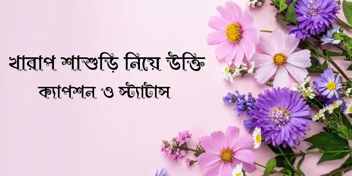 45+ খারাপ শাশুড়ি নিয়ে উক্তি,ক্যাপশন ও স্ট্যাটাস