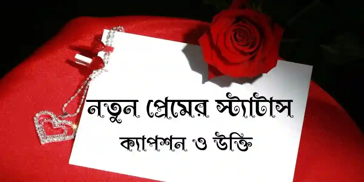 50+ নতুন প্রেমের স্ট্যাটাস, ক্যাপশন ও উক্তি